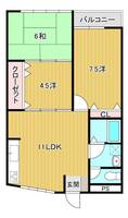 鳳幸マンションの間取り