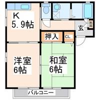 物件の間取り画像