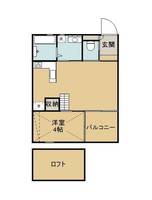 LARGO B棟の間取り