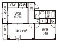 物件の間取り画像