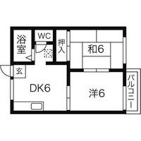 愛知県瀬戸市石田町(アパート)の賃貸物件の間取り