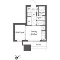 ブランシエスタ横浜高島町の間取り