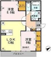 物件の間取り画像