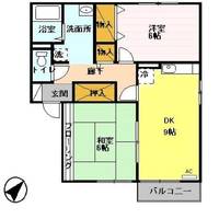 スカイハウス Aの間取り