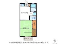 富士寮Aの間取り