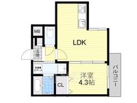 Gracias Court千里丘の間取り