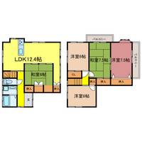滋賀県大津市南郷4(一戸建)の賃貸物件の間取り