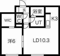 blanc(ブラン)本町の間取り