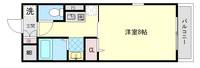 ファイブスター外大前2の間取り