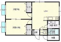 ユニトリー春日山の間取り