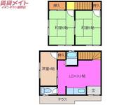 三重県三重郡菰野町大字竹成(一戸建)の賃貸物件の間取り