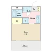 ルーナブルー北習志野の間取り