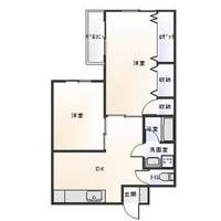 栃木県宇都宮市桜5(マンション)の賃貸物件の間取り