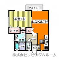 茨城県神栖市波崎(アパート)の賃貸物件の間取り