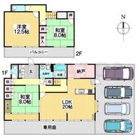 愛知県名古屋市南区星宮町(一戸建)の賃貸物件の間取り