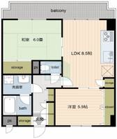 物件の間取り画像
