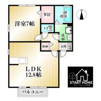 ウィルコートBの間取り