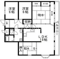 物件の間取り画像
