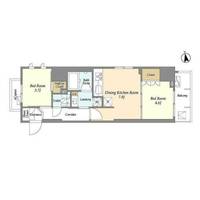 東京都台東区雷門1(マンション)の賃貸物件の間取り