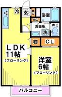 物件の間取り画像