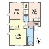 物件の間取り画像