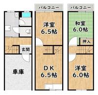 大阪府大阪市淀川区加島2(一戸建)の賃貸物件の間取り