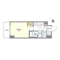 東京都品川区南大井3(マンション)の賃貸物件の間取り