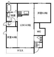 べルソーII A棟の間取り