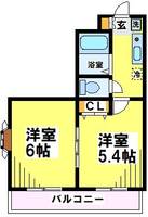 物件の間取り画像