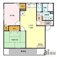 埼玉県狭山市柏原(アパート)の賃貸物件の間取り