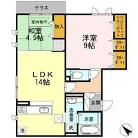 大阪府吹田市山田東4(アパート)の賃貸物件の間取り