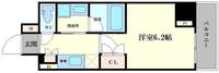 リーガル南船場IIIの間取り
