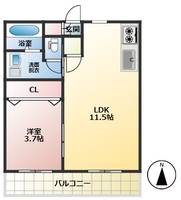 物件の間取り画像