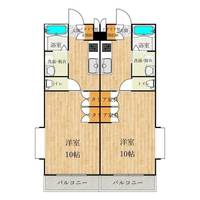 物件の間取り画像