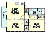 物件の間取り画像
