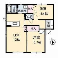 Myメゾン みらいえ A棟の間取り