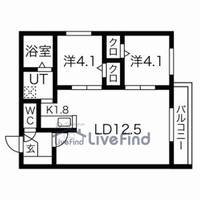 物件の間取り画像