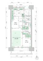 HARUMI FLAG PARK VILLAGE C棟の間取り
