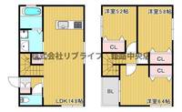 物件の間取り画像