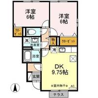 群馬県高崎市菅谷町(アパート)の賃貸物件の間取り