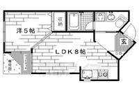 稲荷新風庵の間取り