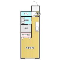 山形県山形市松波4(アパート)の賃貸物件の間取り