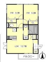 物件の間取り画像