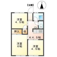 シティハイムKの間取り