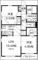 物件の間取り画像