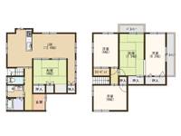 滋賀県大津市南郷4(一戸建)の賃貸物件の間取り