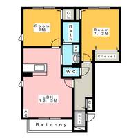 エステート浜尾の間取り