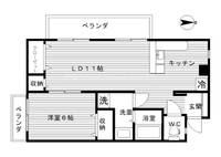 西田マンションの間取り