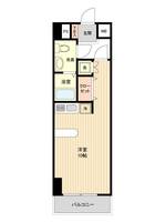 宮城県仙台市青葉区本町1(マンション)の賃貸物件の間取り