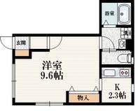 東京都渋谷区笹塚3(マンション)の賃貸物件の間取り